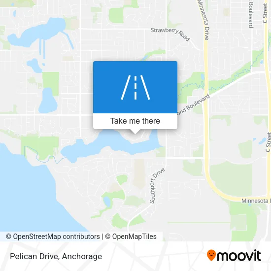 Pelican Drive map