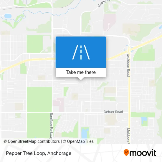 Mapa de Pepper Tree Loop