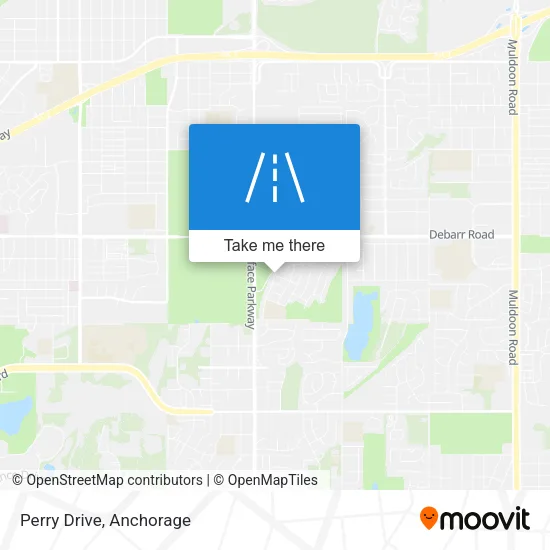 Perry Drive map
