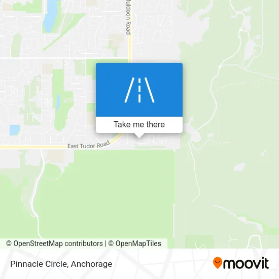 Pinnacle Circle map