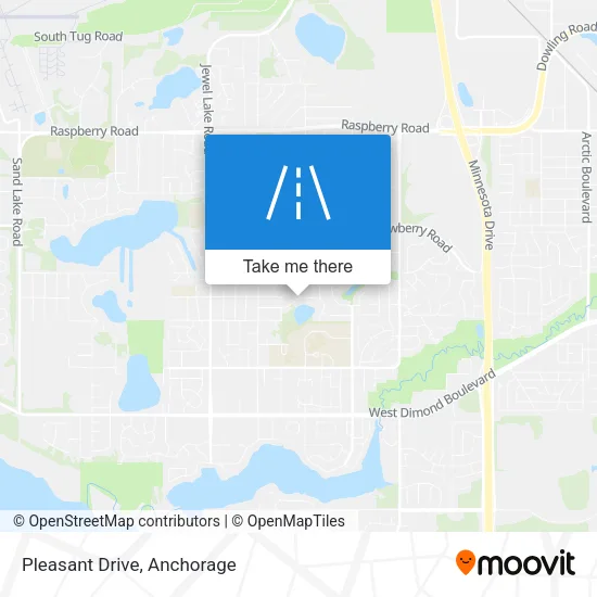 Pleasant Drive map