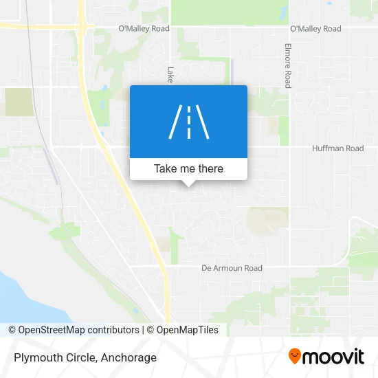 Plymouth Circle map