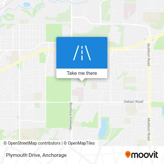 Plymouth Drive map
