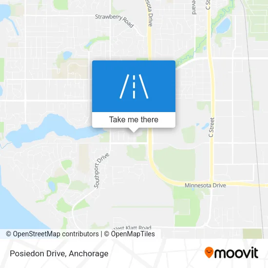 Posiedon Drive map