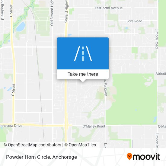 Mapa de Powder Horn Circle