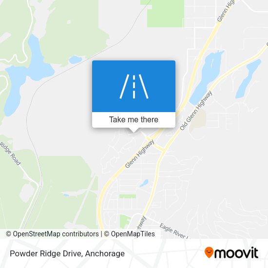 Powder Ridge Drive map