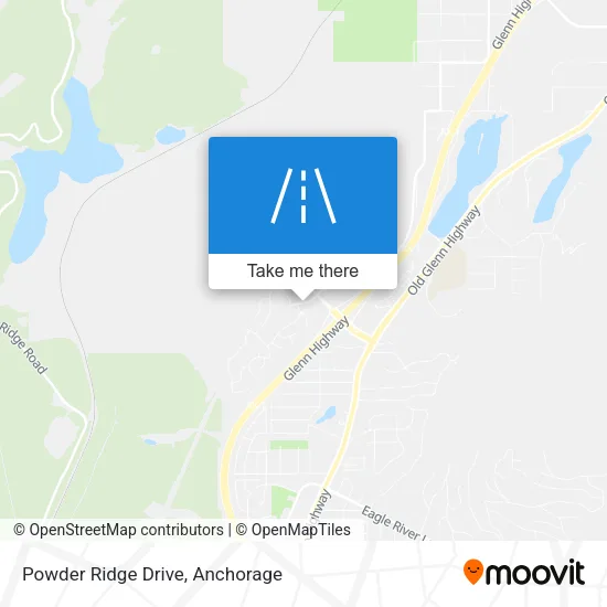 Powder Ridge Drive map