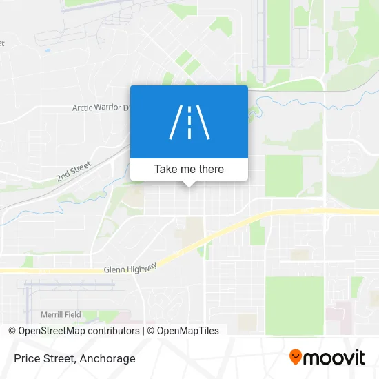 Price Street map