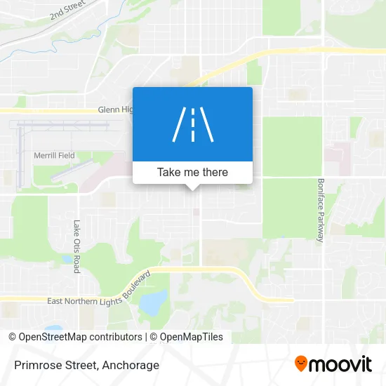 Primrose Street map