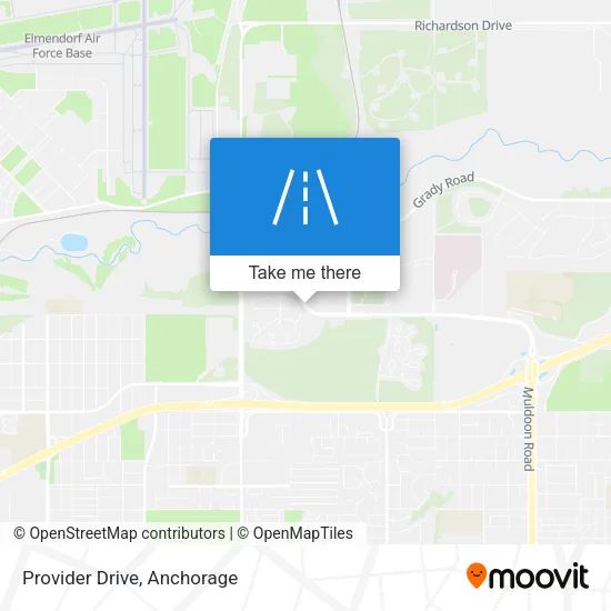 Provider Drive map