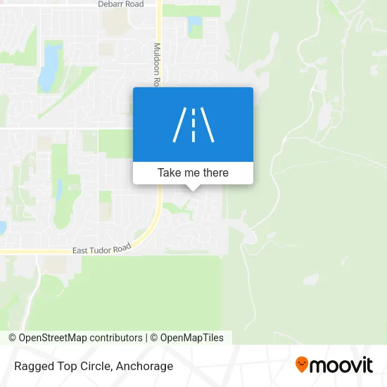 Ragged Top Circle map