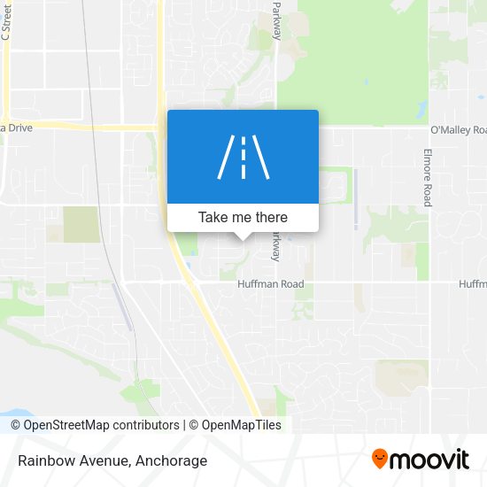Mapa de Rainbow Avenue