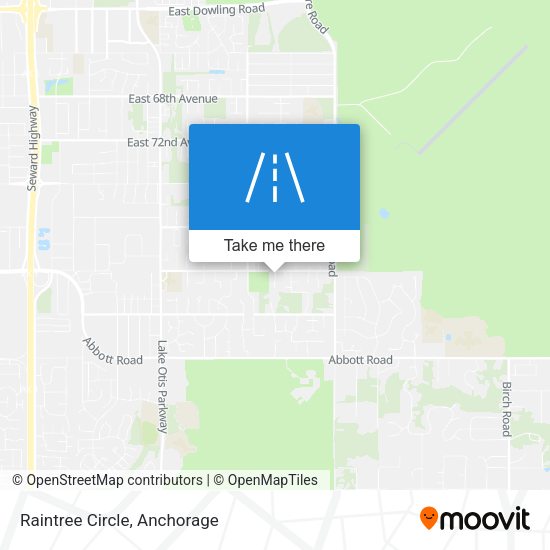 Mapa de Raintree Circle