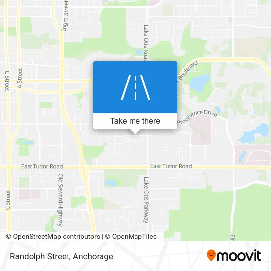 Randolph Street map