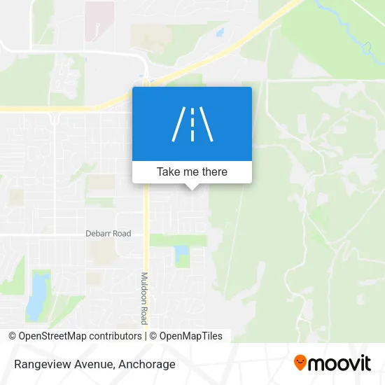 Rangeview Avenue map