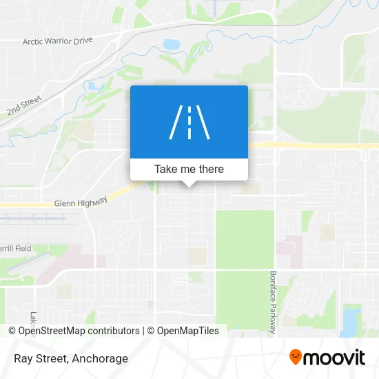Ray Street map