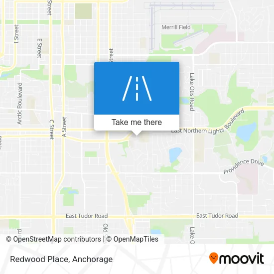 Redwood Place map