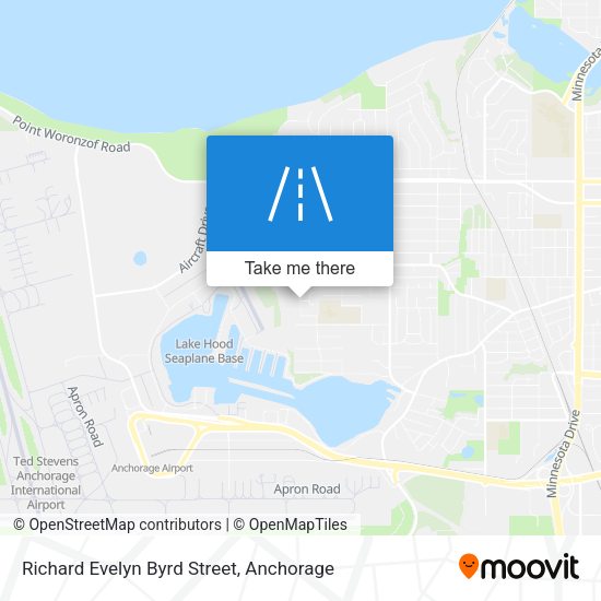 Richard Evelyn Byrd Street map