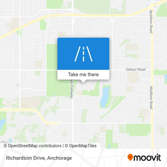 Richardson Drive map