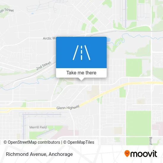 Richmond Avenue map