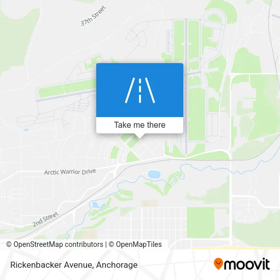 Rickenbacker Avenue map