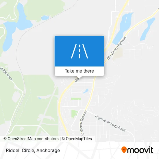 Riddell Circle map