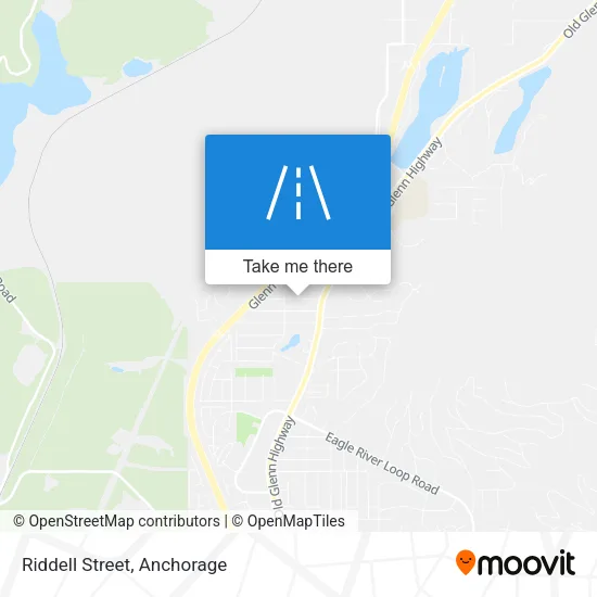 Riddell Street map