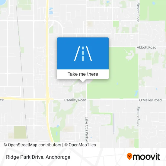 Ridge Park Drive map