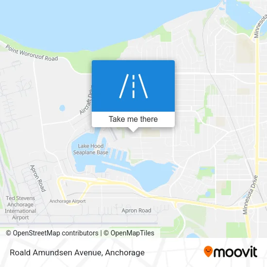 Roald Amundsen Avenue map