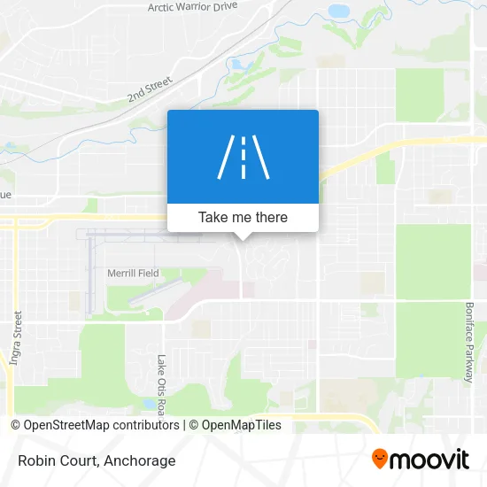 Robin Court map