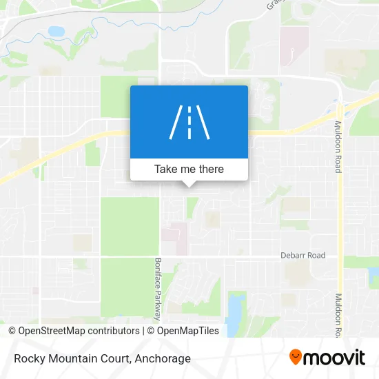 Rocky Mountain Court map