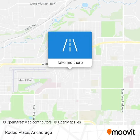 Rodeo Place map