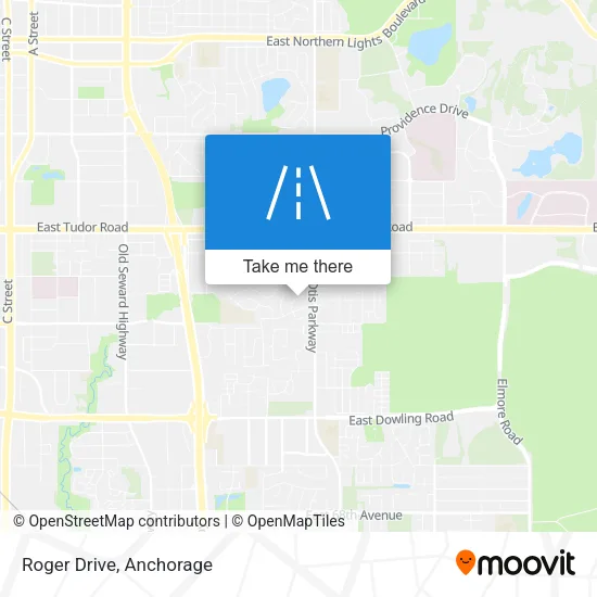 Roger Drive map