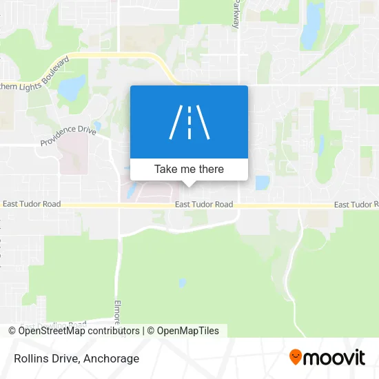 Rollins Drive map