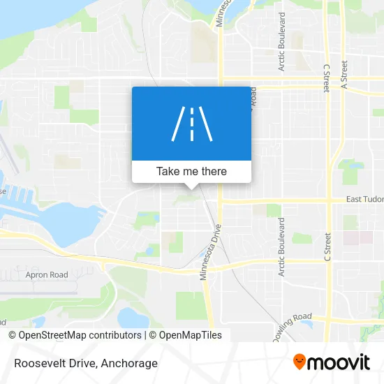 Roosevelt Drive map