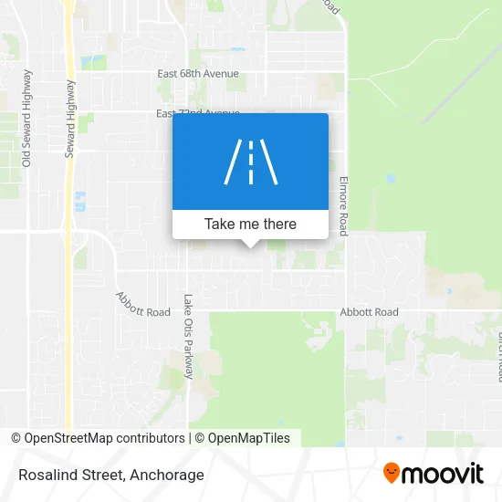 Rosalind Street map