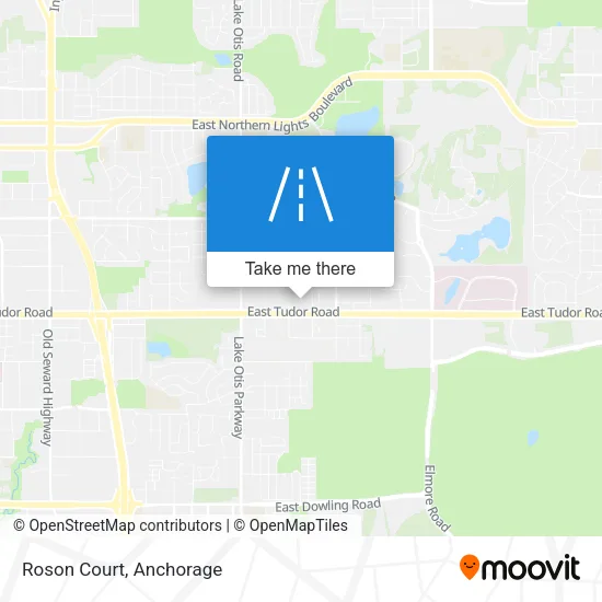 Roson Court map