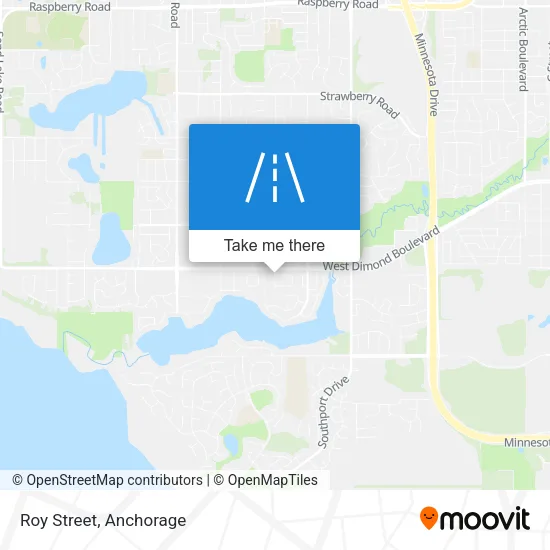 Roy Street map