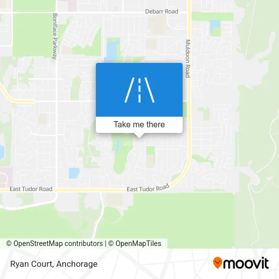 Ryan Court map