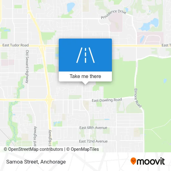 Samoa Street map