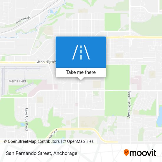San Fernando Street map