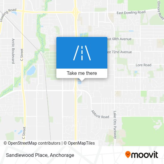 Sandlewood Place map