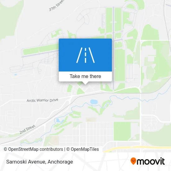 Sarnoski Avenue map