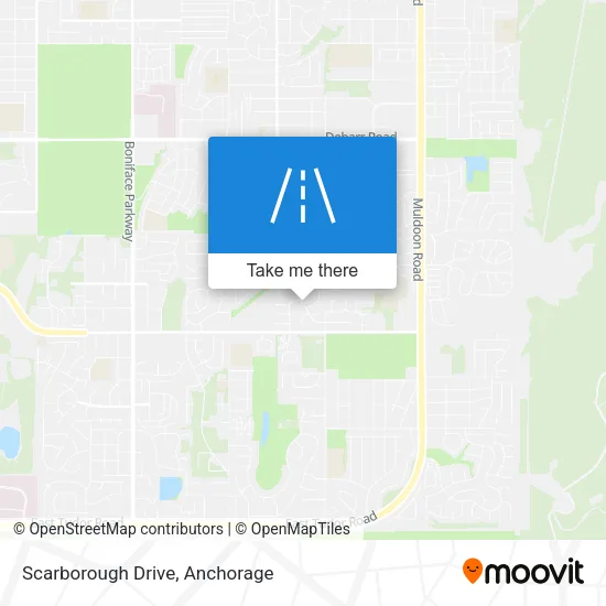 Scarborough Drive map
