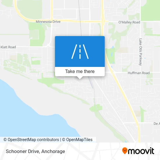 Schooner Drive map