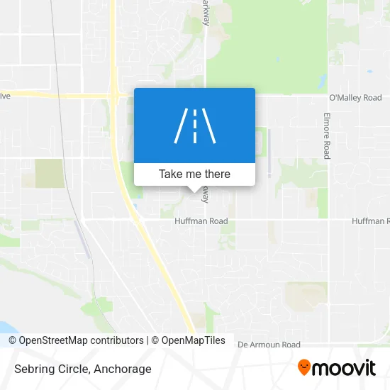 Sebring Circle map