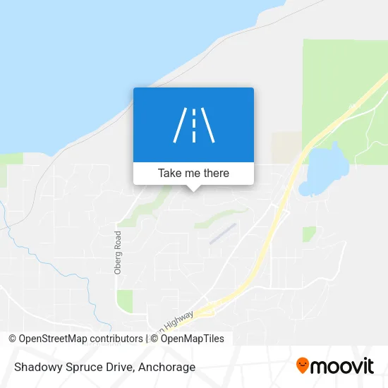 Shadowy Spruce Drive map