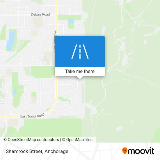Shamrock Street map