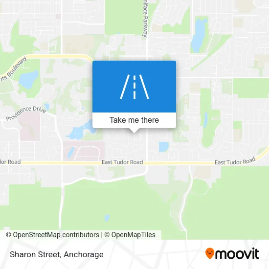 Sharon Street map