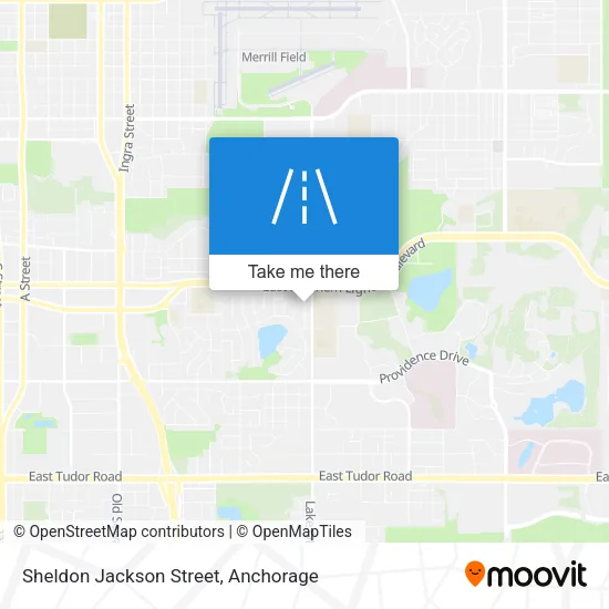 Sheldon Jackson Street map